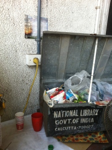 The National Library tea stand, Calcutta